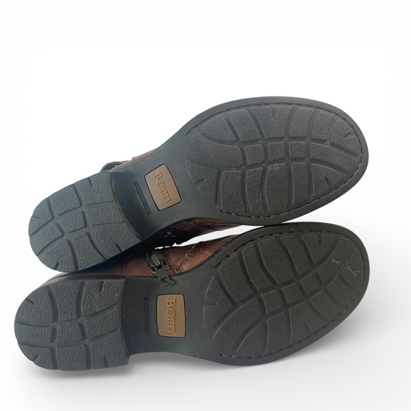 BORN Women's McMillan Leather Boots in Mink Brown Size 8M - Picture 8 of 12